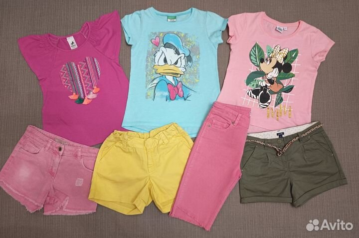 Летние вещи для девочки 6-7 лет
