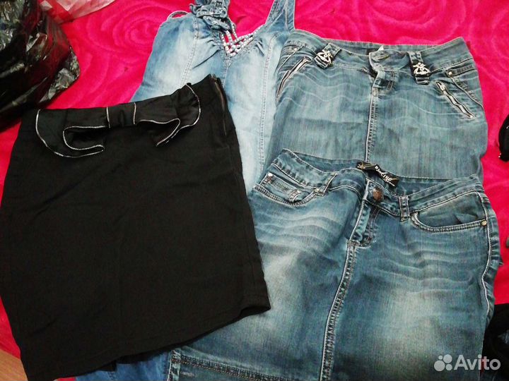 Вещи пакетом для девушки р42, 44