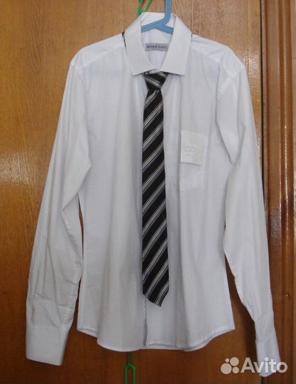 Рубашка подростковая новая белая