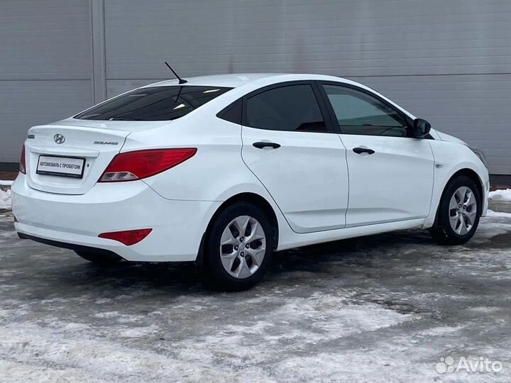 Hyundai Solaris 1.4 МТ, 2015, 99 508 км