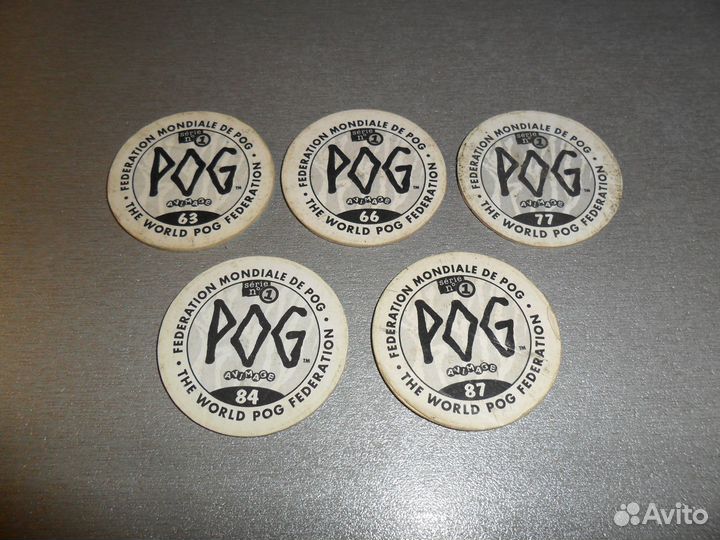 Фишки POG 1, 2 серия, IL giro DEL mondo, Биты