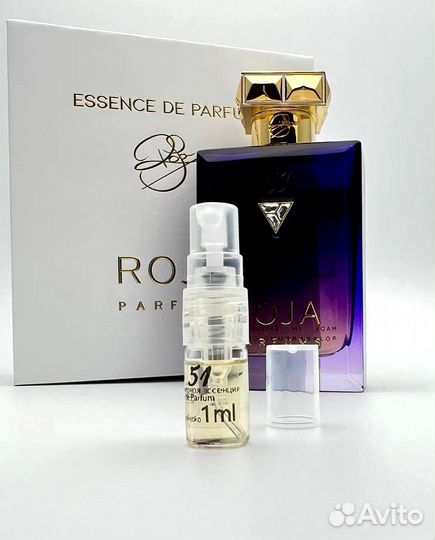 51 Pour Femme Essence De Parfum Roja Dove 1 мл