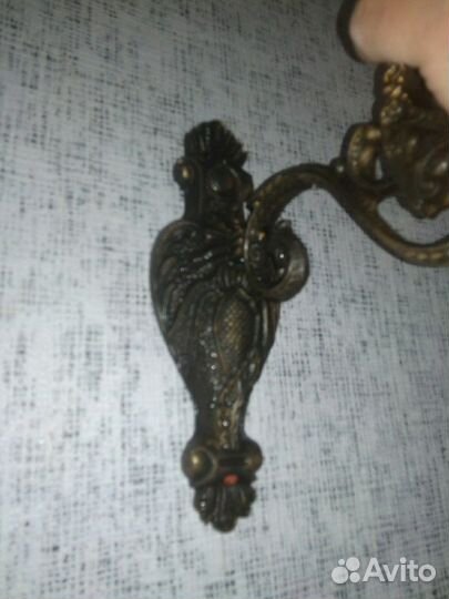 Бронзовое бра с грифоном СССР