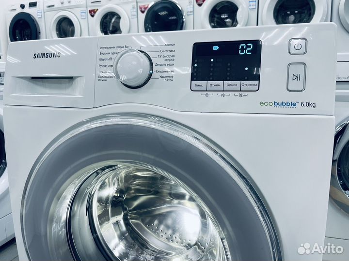 Стиральная машина бу. 6кг. 1200об. 45см. Гарантия