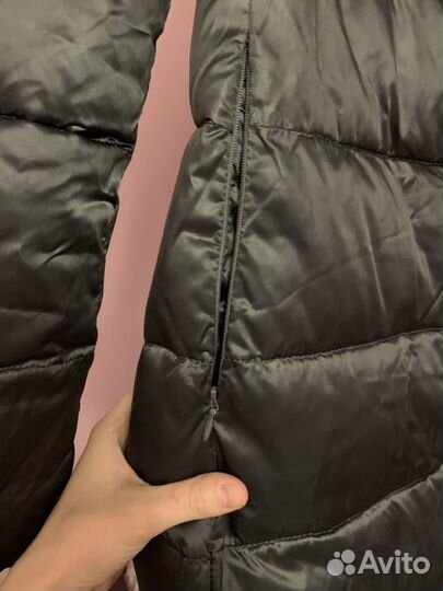 Пуховик длинный графит O'hara 42