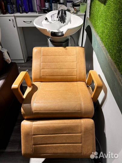 Парикмахерская мойка с креслом бу