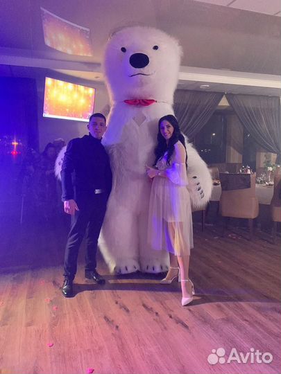 Костюм надувной, мишки для аниматора