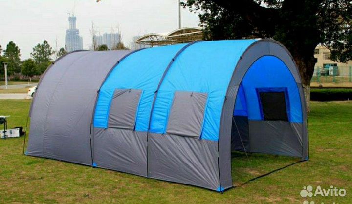 Палатка 4 местная с тамбуром 6-8 мест