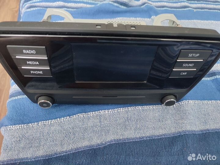 Магнитола skoda octavia а7