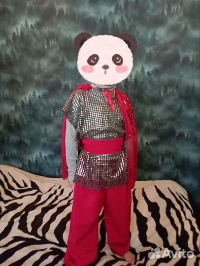 Костюм богатыря детский