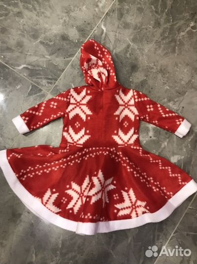 Костюм на девочку новогодний