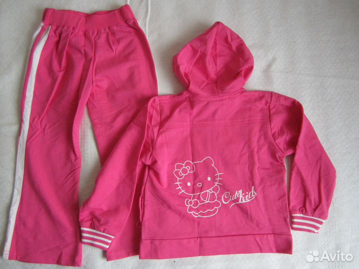 Новое3 Нello Kitty: Костюм+ Брюки+ Юбка