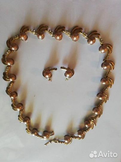 Колье и серьги