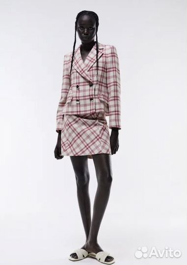 Твидовый костюм Zara