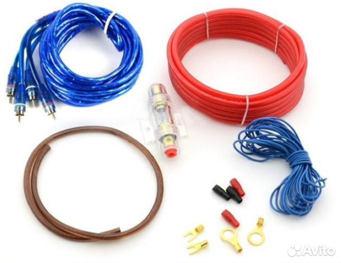Комплект проводов для 2 канального усилителя