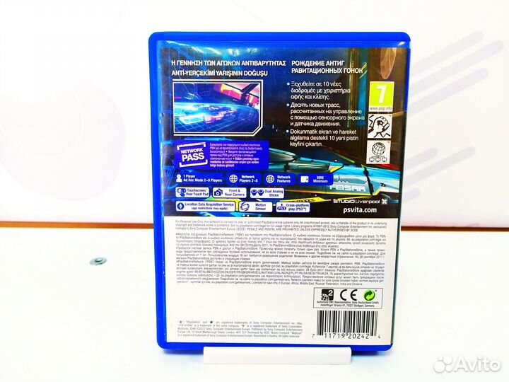 Картридж для PS Vita Wipeout 2048 б/у с гарантией