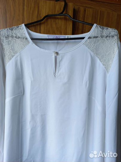 Блузка шелковая