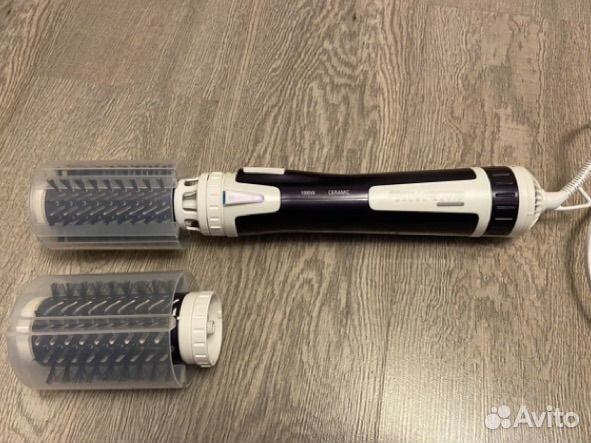 Фен щетка вращающаяся rowenta