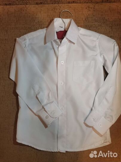 Белая рубашка в школу