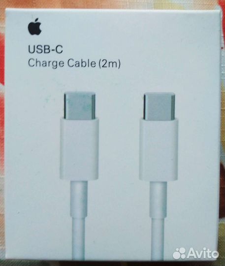 Новый оригинал кабель typeC для macbook