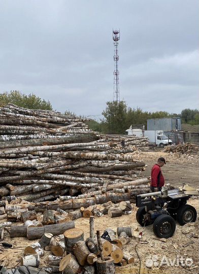 Дрова березовые колотые