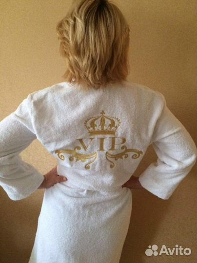 Халат с именной вышивкой