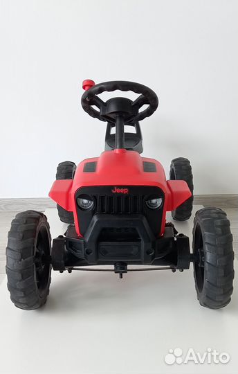 Веломобиль Berg Jeep Buzzy Rubicon красный