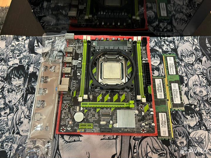 Комплект LGA 2011: X79G+xeon 2650V2 +32 GB