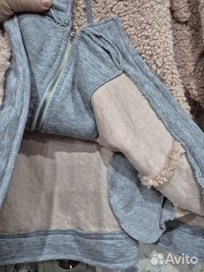 Куртка имитация 2в1 56 62 размера