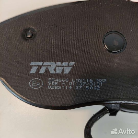 Колодки торм перед TRW GDB2114 Kodiaq /Tiguan