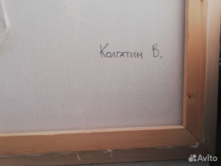 Картина маслом на холсте пейзаж