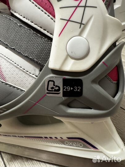 Коньки фигурные раздвижные 29-32