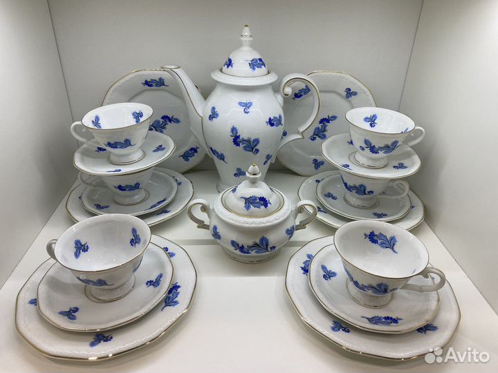 Винтажный Сервиз чайный Volkstedy Германия