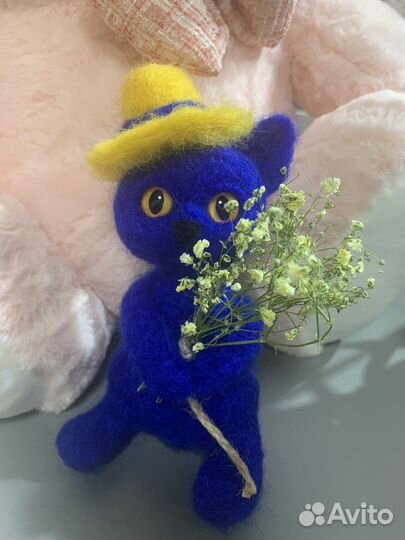 Игрушки из шерсти ручная работа