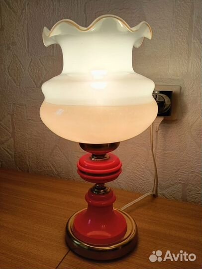 Настольная лампа СССР винтаж