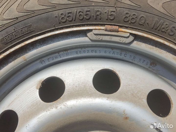 Колеса r 15 зимние 185 65