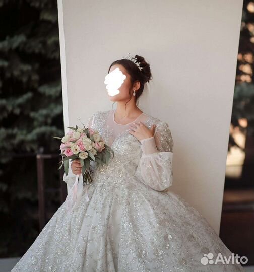 Свадебное платье королевское