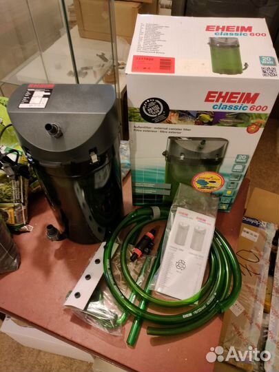 Внешние фильтры Eheim и JBL, Баллоны с CO2