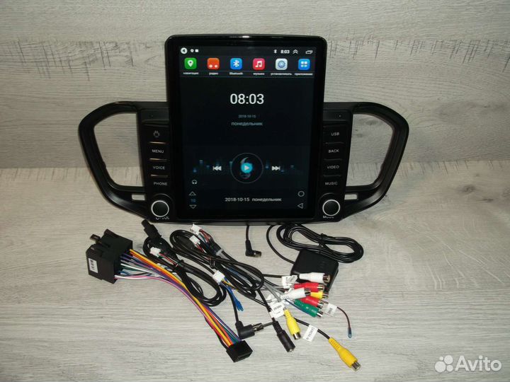 Магнитола LADA Vesta NG Tesla Android