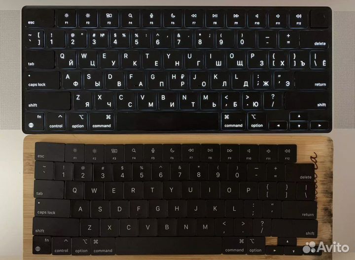 Русские Клавиши для macbook 13/14/16 m1/m2