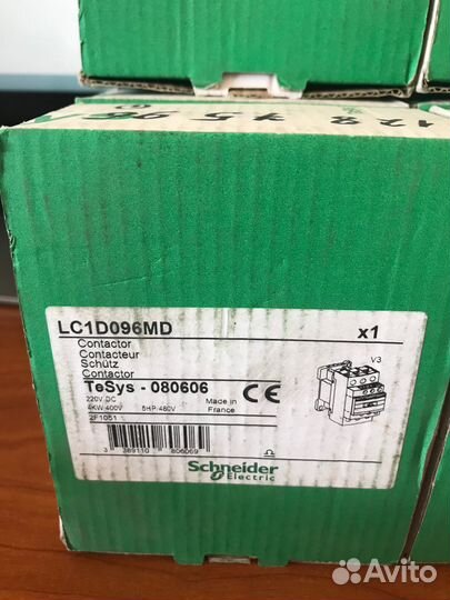 Schneider LC1D096MD Контактор, новый, 10 шт