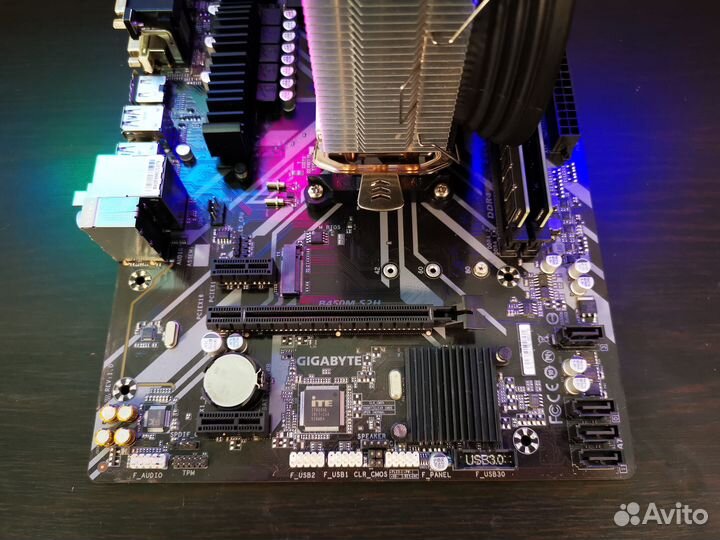 Игровой 6 ядер Ryzen 5 1600 / B450 / 16Gb