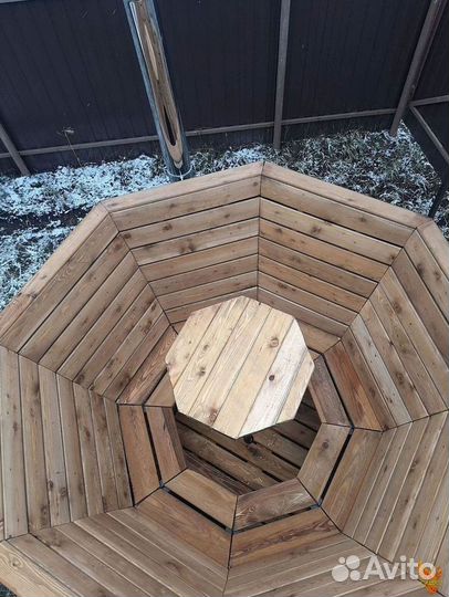 Банный чан/Купель.Уличная баня