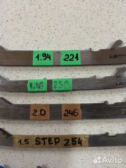 Лезвия для хоккейных коньков Bauer под курок