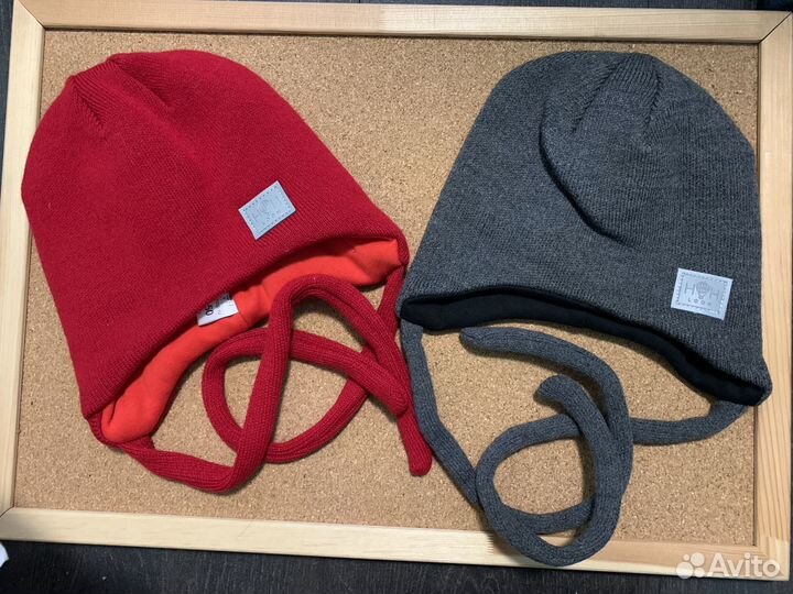 Шапки и шлемы для мальчика ог 46-50 новые