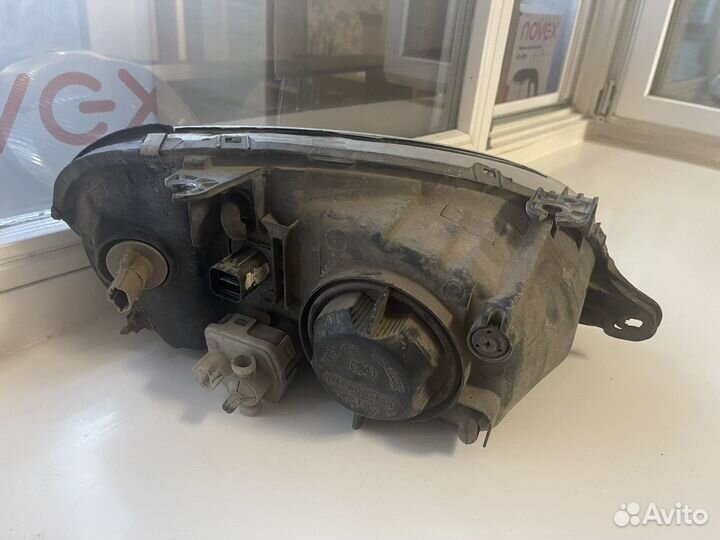 Фара chevrolet lanos плюс реснички