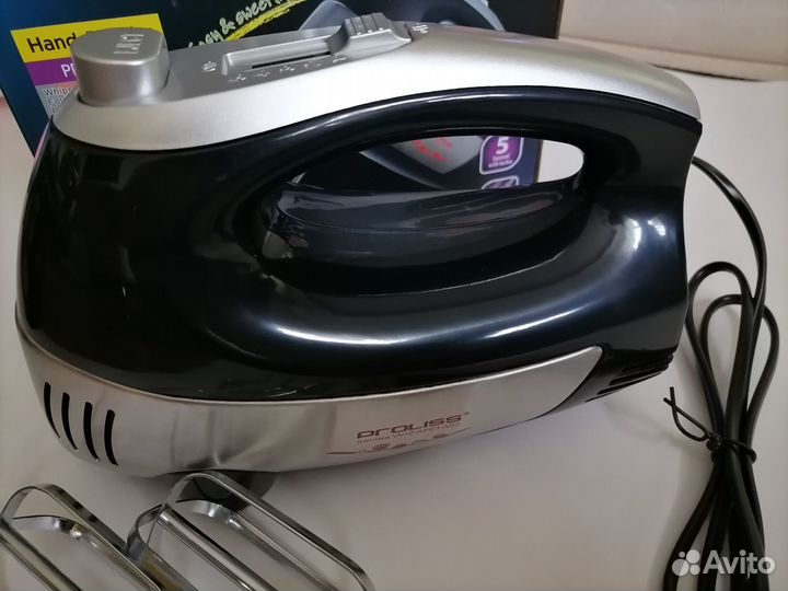 Миксер 4 насадки 5 скоростей