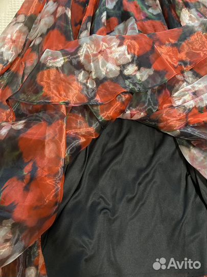 Платье органза на подкладе