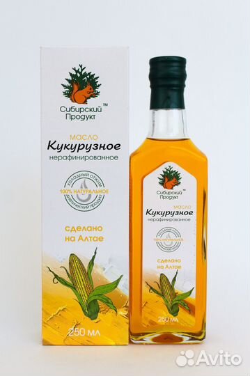 Масла холодного отжима в ассортименте