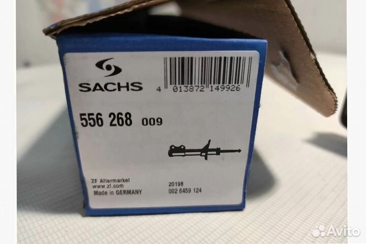 556268 Амортизатор подвески Sachs